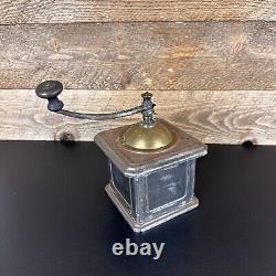 Antique French Coffee Grinder Peugeot Frères Hand Mill S. G. D. G. Brevete Depose