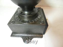 Antique French Peugeot Frères A1 Cast Iron Coffee Grinder 19th