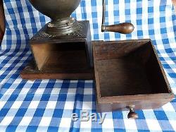Antique French Peugeot Freres Brevetes A2 Coffee Grinder/Mill All Orginal 1800's