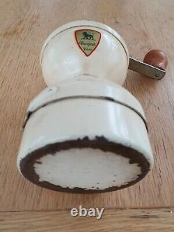 Antique French Peugeot Freres Coffee Mill Grinder A Rare Shape Collectable