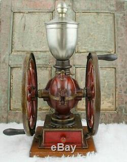 Antique GOLDENBERG ZORNHOFF Coffee Grinder No. 1 Mill Moulin cafe Molinillo