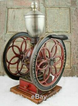 Antique GOLDENBERG ZORNHOFF Coffee Grinder No. 1 Mill Moulin cafe Molinillo