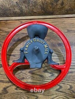 Antique General Store Counter COFFEE GRINDER / Vintage Bean Grinding Mill