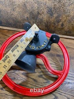 Antique General Store Counter COFFEE GRINDER / Vintage Bean Grinding Mill
