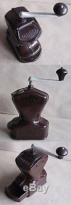 Antique German Bakelite Coffee Grinder MILL / Marked Mocca Ktm / Functional