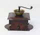 Antique German Dollhouse Rock & Graner Enameled Tin Coffee Grinder Miniature