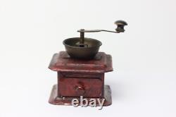 Antique German Dollhouse Rock & Graner Painted Coffee Grinder Kitchen Miniature