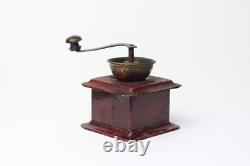 Antique German Dollhouse Rock & Graner Painted Coffee Grinder Kitchen Miniature