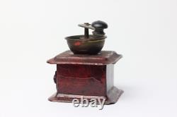 Antique German Dollhouse Rock & Graner Painted Coffee Grinder Kitchen Miniature