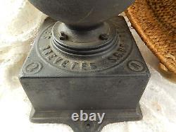 Antique Grinder Coffee' Table PEUGEOT FRERES 1855 A 2 Coffee Cast Iron Wood