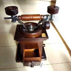 Antique HARIO Coffee Mill Baroque Telephone Looks Working Tested 50 years ago