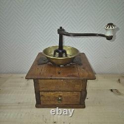 Antique HASENCLEVER Coffee Grinder Mill Moulin Cafe Molinillo Macinacaffe Koffie