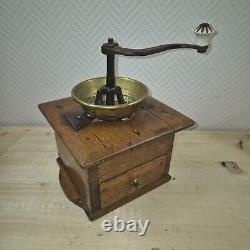 Antique HASENCLEVER Coffee Grinder Mill Moulin Cafe Molinillo Macinacaffe Koffie