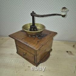 Antique HASENCLEVER Coffee Grinder Mill Moulin Cafe Molinillo Macinacaffe Koffie