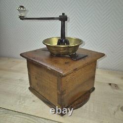 Antique HASENCLEVER Coffee Grinder Mill Moulin Cafe Molinillo Macinacaffe Koffie