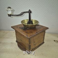 Antique HASENCLEVER Coffee Grinder Mill Moulin Cafe Molinillo Macinacaffe Koffie