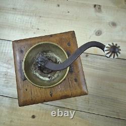 Antique HASENCLEVER Coffee Grinder Mill Moulin Cafe Molinillo Macinacaffe Koffie