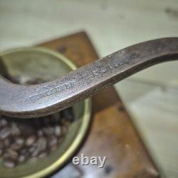 Antique HASENCLEVER Coffee Grinder Mill Moulin Cafe Molinillo Macinacaffe Koffie