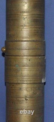 Antique Hand Made Heavy Brass Coffee Grinder MILL