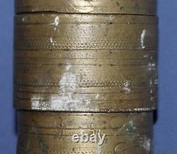 Antique Hand Made Heavy Brass Coffee Grinder MILL