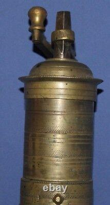 Antique Hand Made Heavy Brass Coffee Grinder MILL