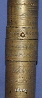 Antique Hand Made Heavy Brass Coffee Grinder MILL