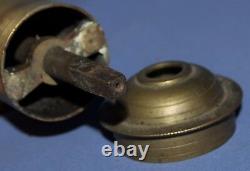 Antique Hand Made Heavy Brass Coffee Grinder MILL