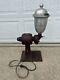 Antique Holwick 4A Coffee Mill Grinder, Robbins & Myers Motor, Original Paint