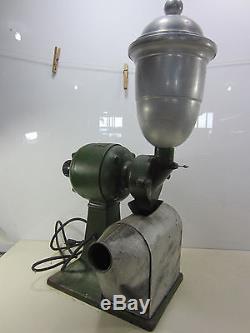 Antique Holwick Electric Store Counter Top Coffee Grinder