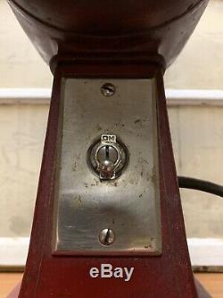 Antique Holwick Electric Store Counter Top Coffee Grinder Works BEAUTY Vintage