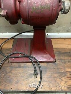 Antique Holwick Electric Store Counter Top Coffee Grinder Works BEAUTY Vintage