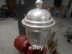 Antique Holwick Electric Store Counter Top Coffee Grinder with bin! Works BEAUTY