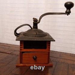 Antique Imperial Arcade Home Coffee Mill Grinder No. 705 Circa Late 1800's