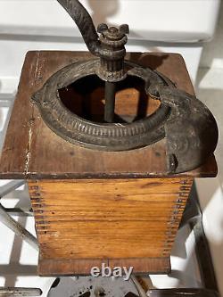 Antique Imperial Arcade Home Coffee Mill Grinder No. 767 Circa Late 1800's