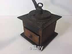 Antique Imperial No 557 Cast Iron Coffee Mill Grinder Arcade Mfg Co