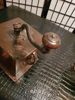 Antique Imperial Wooden Coffee Grinder