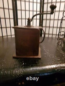 Antique Imperial Wooden Coffee Grinder