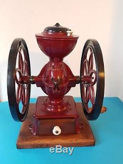 Antique Industrial Double Balance Wheel Enterprise # 3 Coffee Grinder