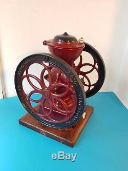 Antique Industrial Double Balance Wheel Enterprise # 3 Coffee Grinder