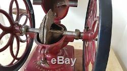 Antique Industrial Double Balance Wheel Enterprise # 3 Coffee Grinder