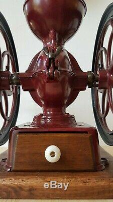 Antique Industrial Double Balance Wheel Enterprise # 3 Coffee Grinder