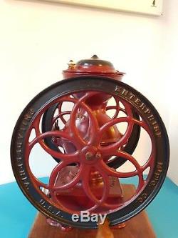 Antique Industrial Double Balance Wheel Enterprise # 3 Coffee Grinder