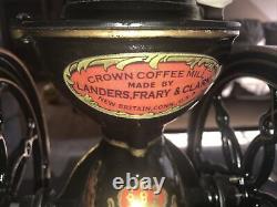Antique Landers, Frary Clark #30 cast iron coffee grinder, Beautiful Condition