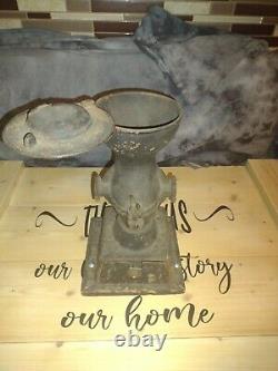 Antique Landers Frary & Clark Cast Coffee Mill Grinder Model #20