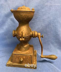 Antique Landers, Frary & Clark Cast Iron No. 11 Coffee Mill Grinder