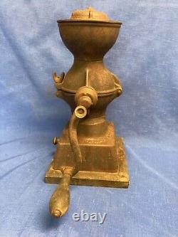 Antique Landers, Frary & Clark Cast Iron No. 11 Coffee Mill Grinder