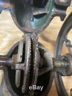 Antique Landers Frary & Clark Coffee Grinder Mill # 20 Cast Iron USA 32487