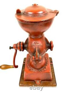 Antique Landers Frary & Clark Crown Coffee Mill Cast Grinder Model #11
