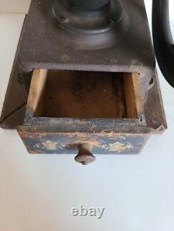 Antique Landers, Frary & Clark No. 50 Crown Coffee Mill Vintage Coffee Grinder