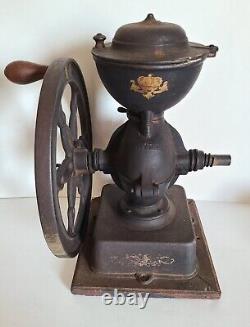 Antique Landers, Frary & Clark No. 50 Crown Coffee Mill Vintage Coffee Grinder